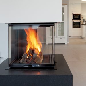 Rüegg Cubeo takka 4 suuntaan lasiluukku