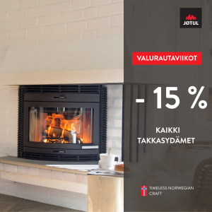Uudista vanha avotakka tai valitse takkasydän uuteen tulisijaan.